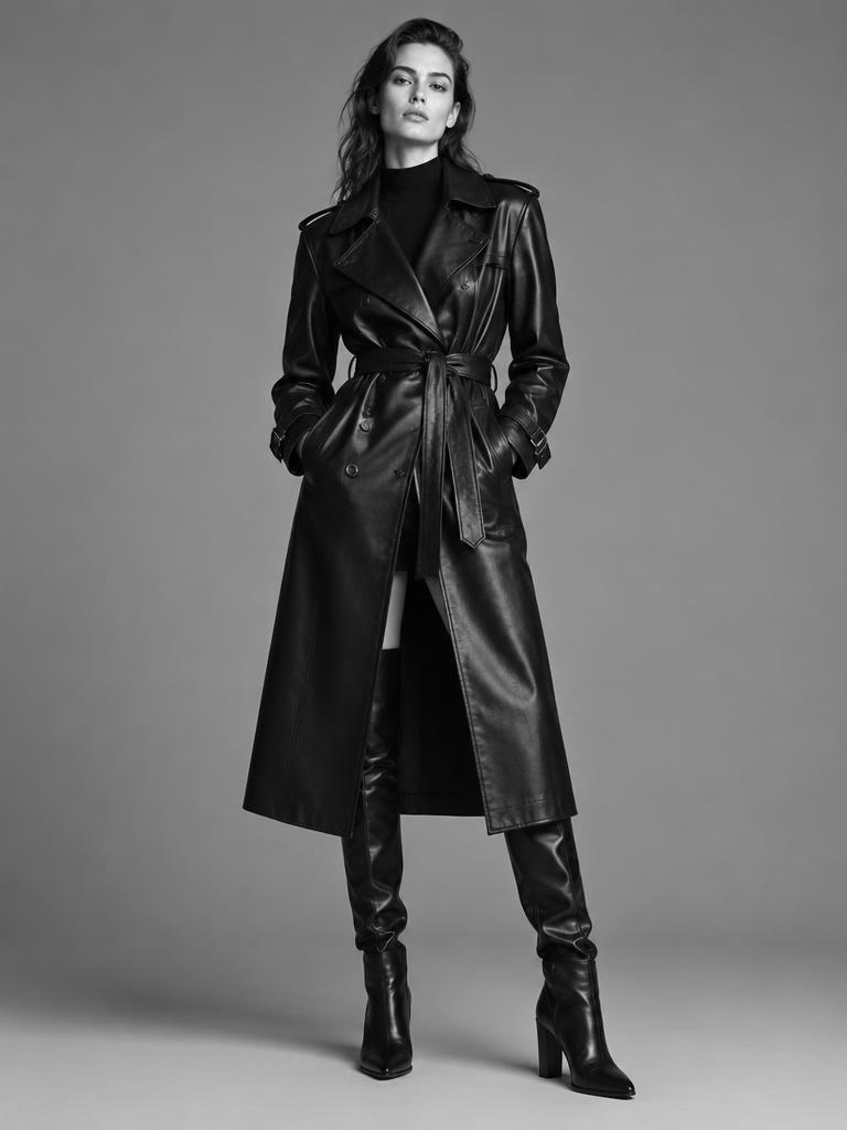 Leather Trench