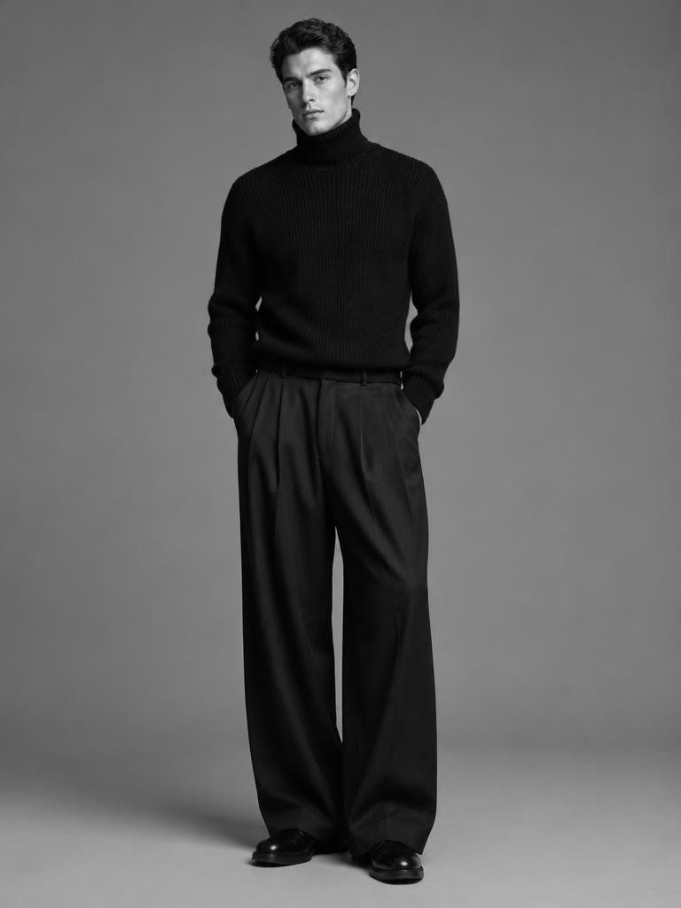 Ribbed Turtleneck